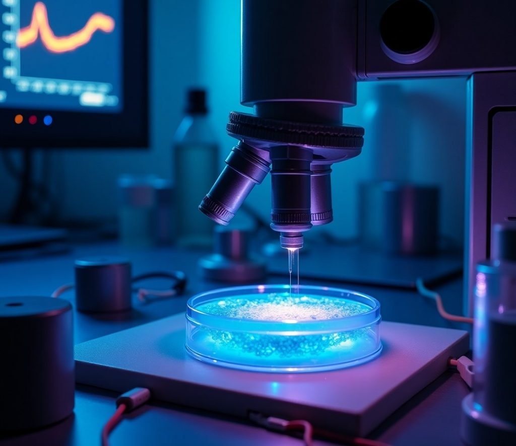 The diagnostic process of Biological Tissues tissue bioimpedance measurements, highlighting temperature influence on Electrical Impedance readings