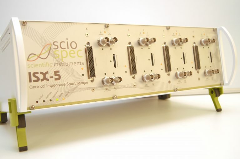 Sciospec ISX-5 Impedance Analyzer device designed for advanced bioimpedance measurements in scientific and medical research